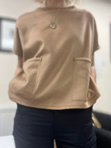 100% Italian Cashmere Jacketing - Camel