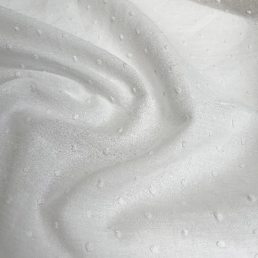 Remnant - Dainty Dot - White (1.5m)