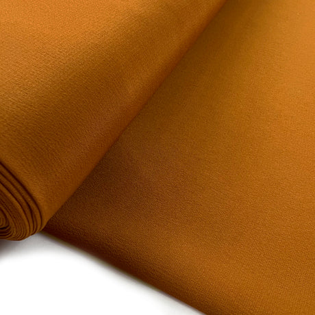 Danbury Crepe Bronze Acetate Polyester Silk Dress Fabric Roll