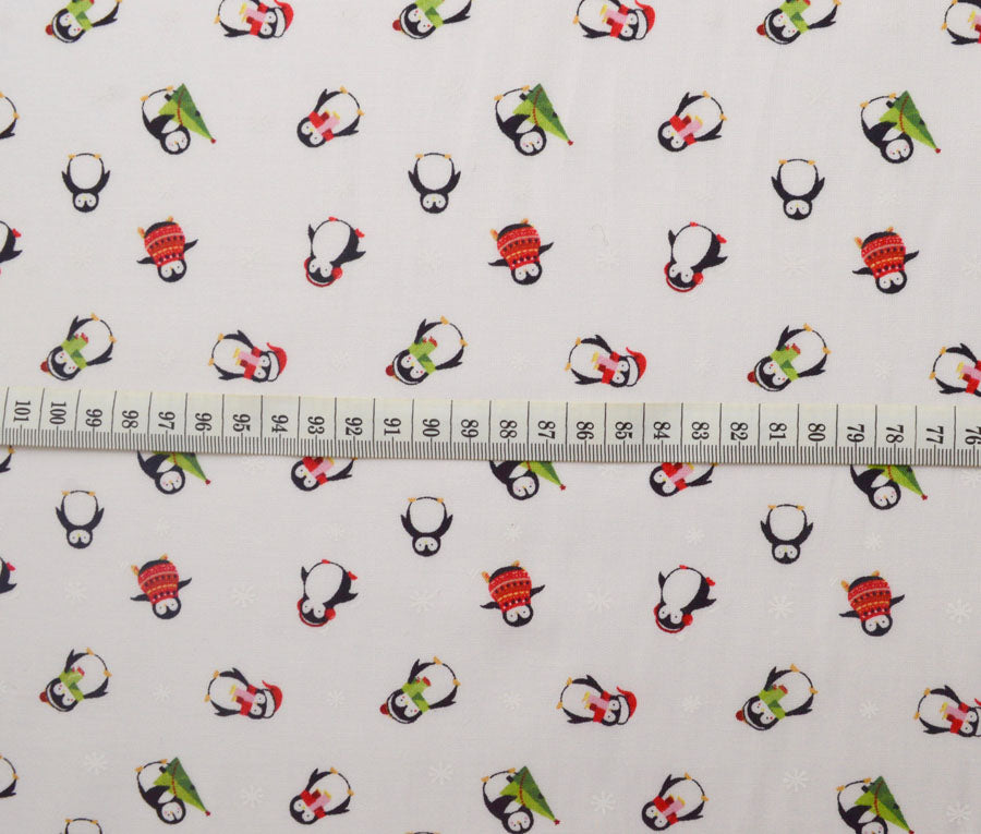 Noël - Dancing Penguin - White