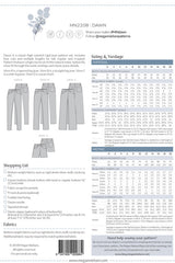 Megan Nielsen - Dawn Jeans 4 in 1 Pattern