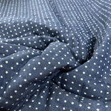 Denim Chambray Quilting - Dotty