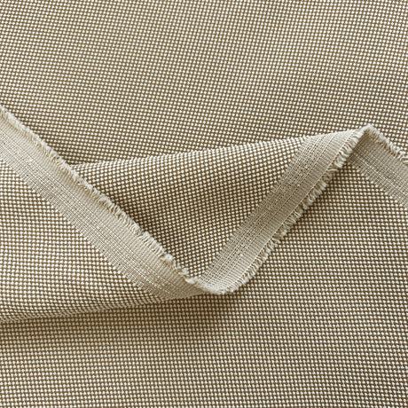 Desert Rose Polyester Beige Woven Suiting Fabric Fold