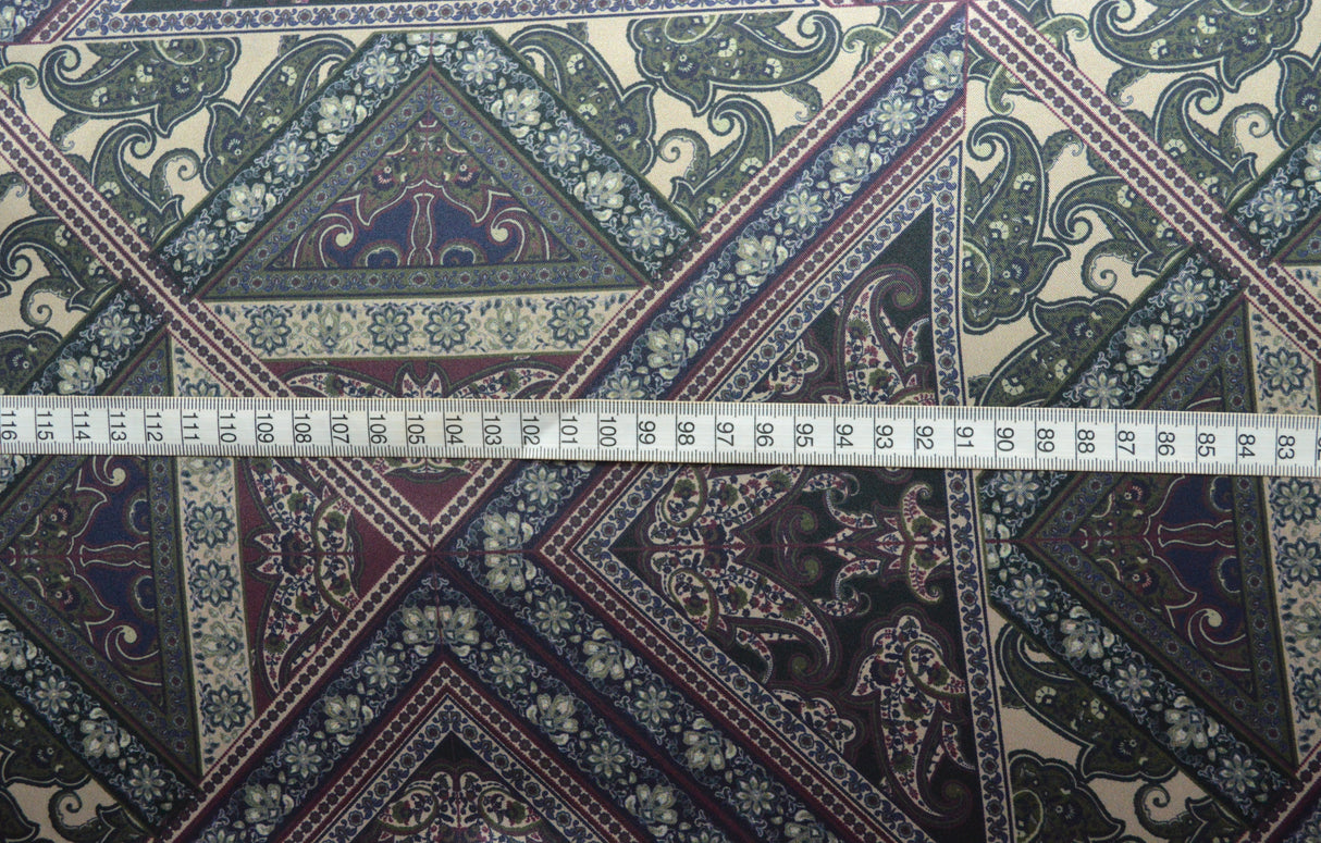 Designer Lining - Paisley Geo