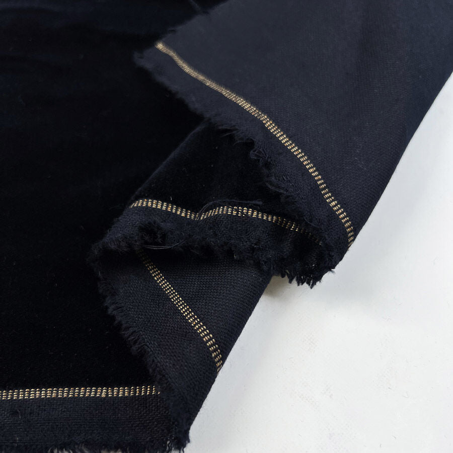 Designer Velvet - Darkest Night Navy