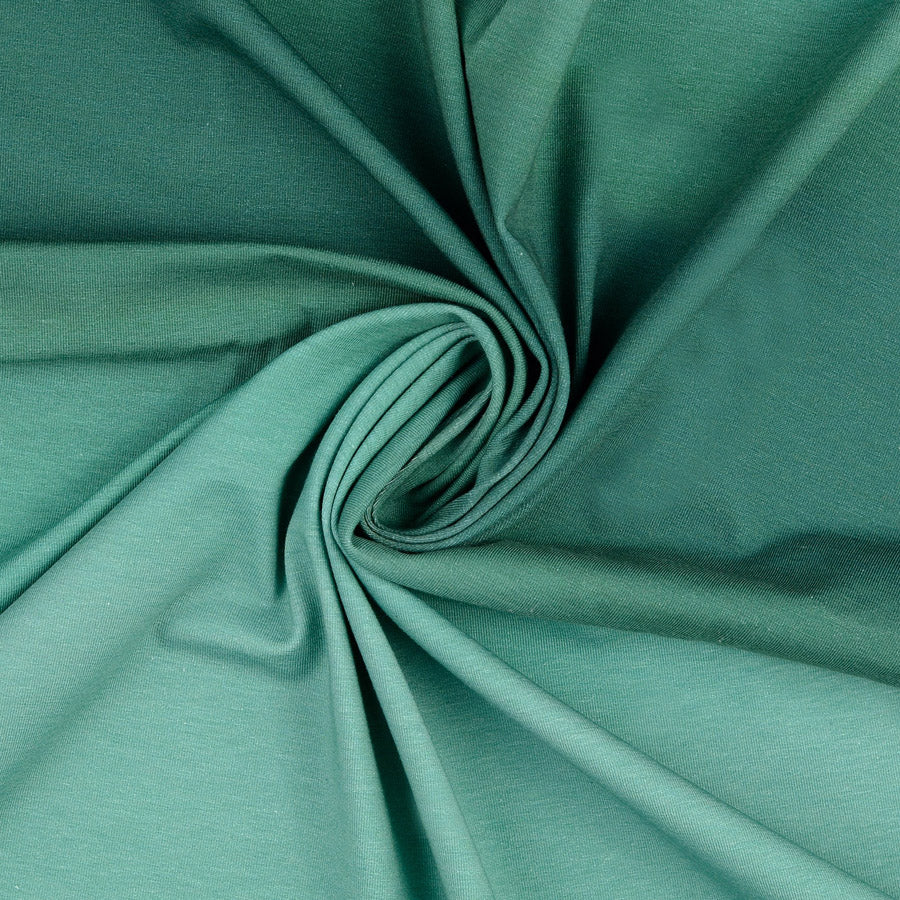 Cotton Jersey - Ombre Green