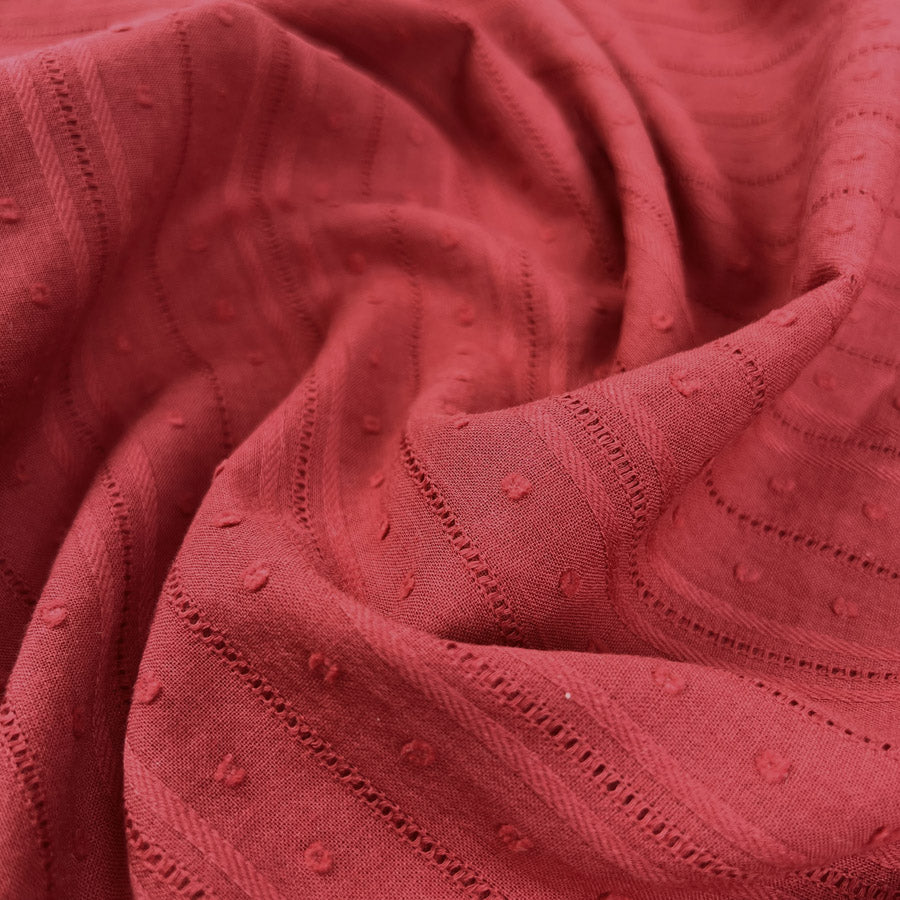 Remnant - Dobby Voile - Red (0.85m)