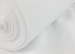 Double Gauze White Cotton Gauze Wrinkled Dress Fabric Bolt Fabric Photo
