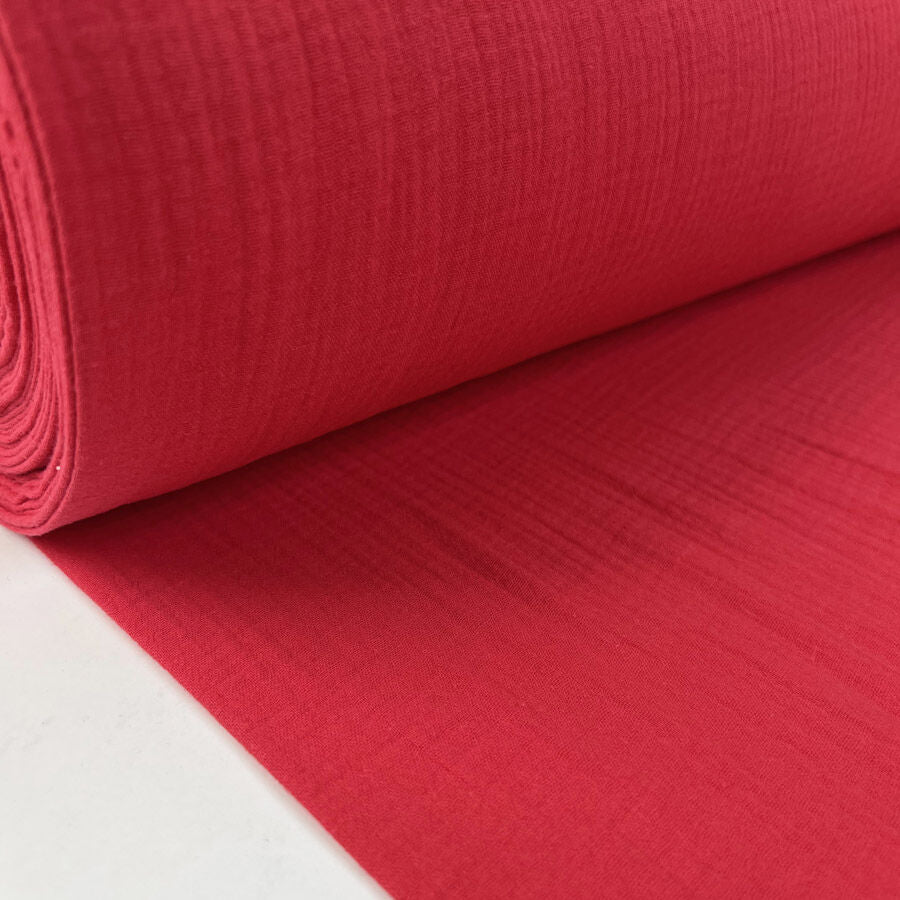 Double Gauze - Hot Pink