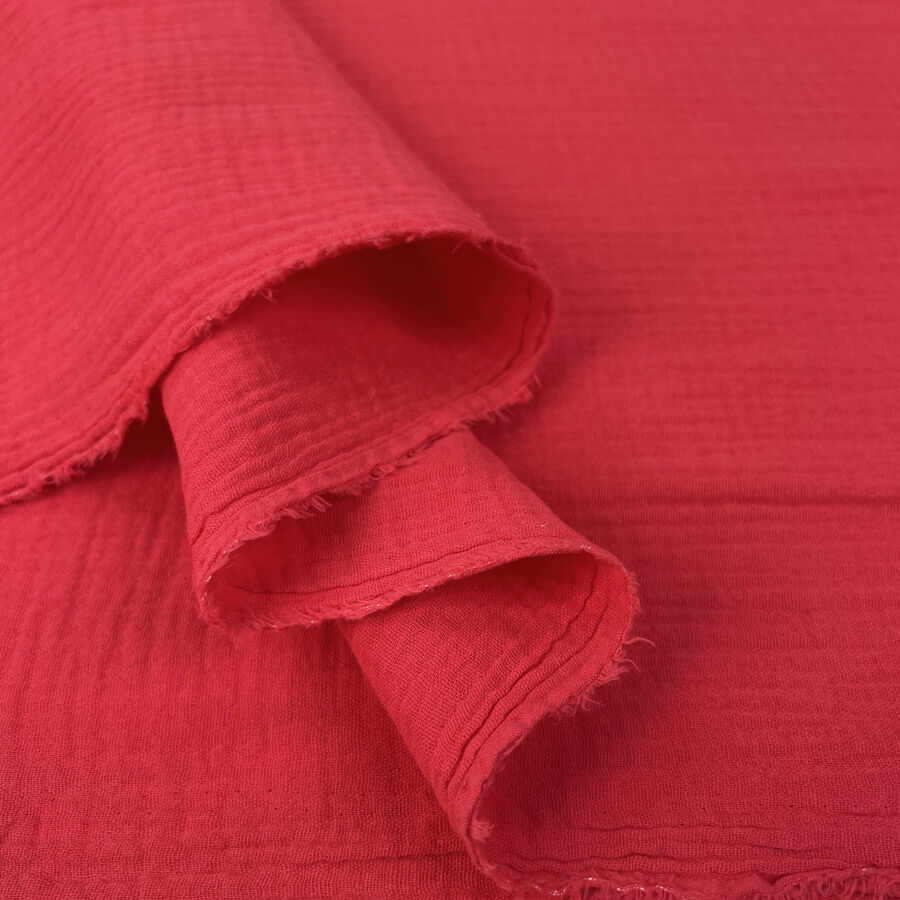 Double Gauze - Hot Pink