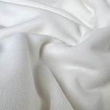 Double Sided Stretch Fleece - Ivory
