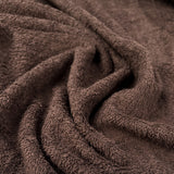 Double Sided Terry Towelling - Chocolate