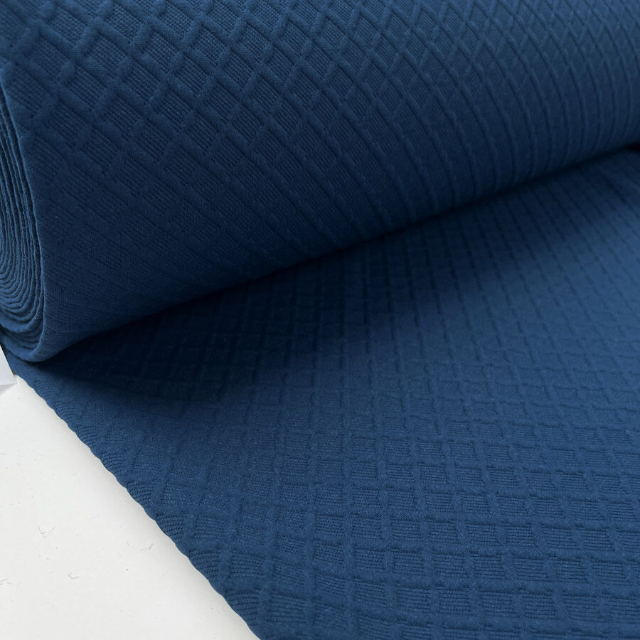 Double Trouble - Jacquard Jersey - Teal