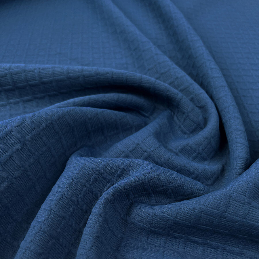 Double Trouble - Jacquard Jersey - Teal