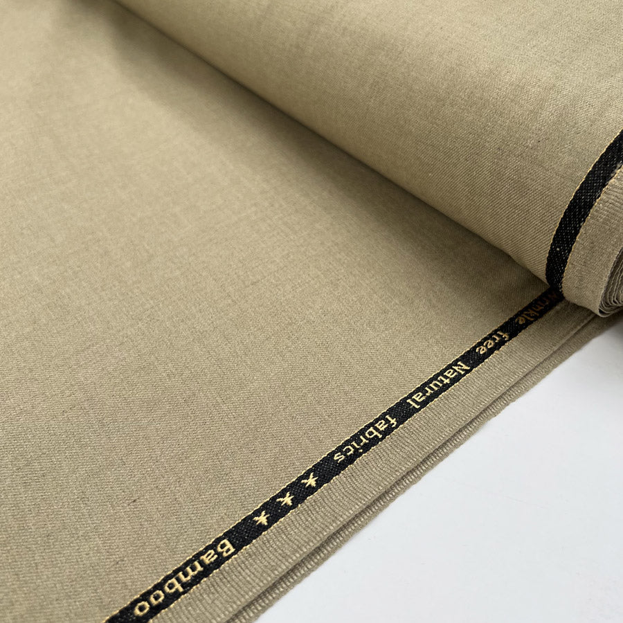 Draper - Organic Bamboo Blend Suiting - Beige