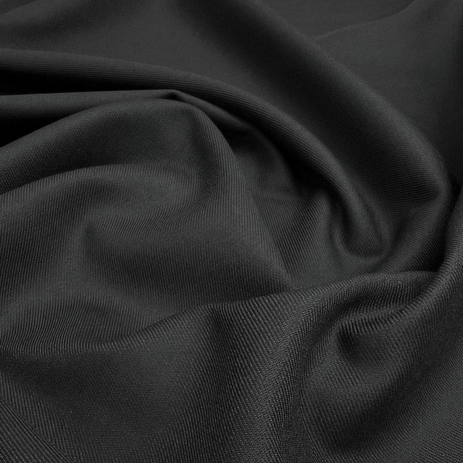 Draper - Organic Bamboo Blend Suiting - Black