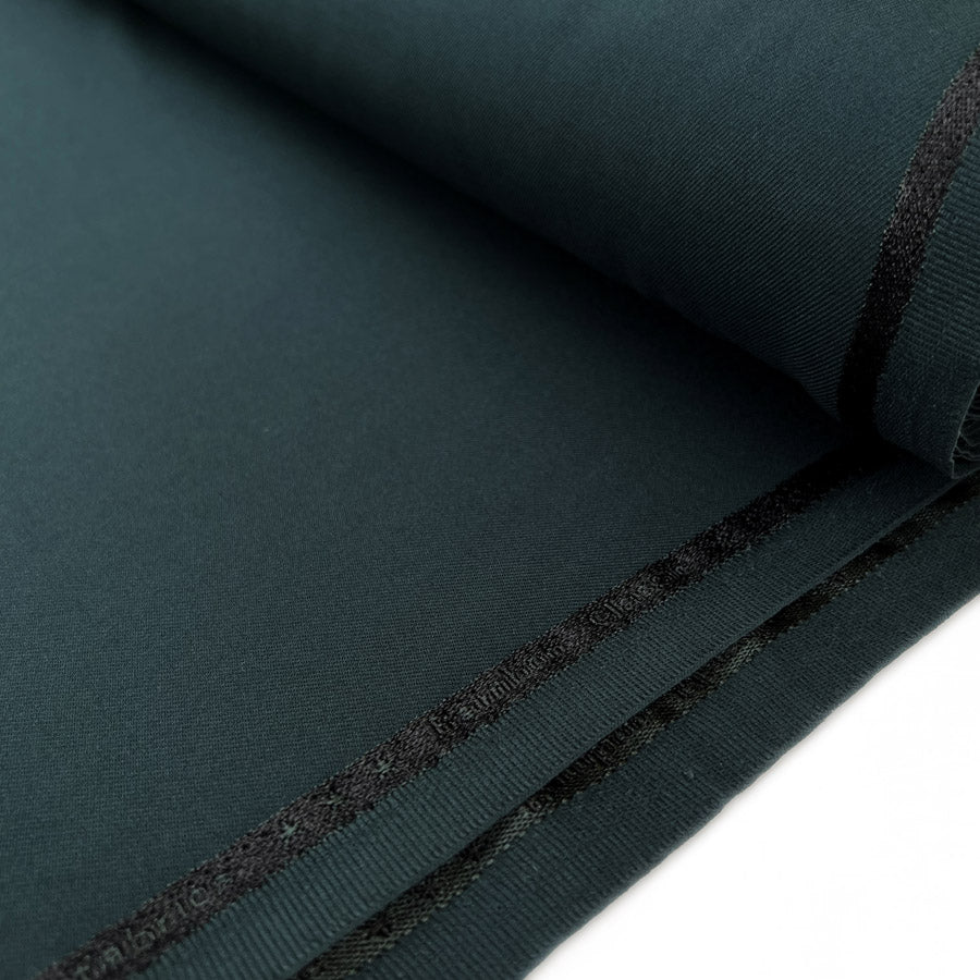 Draper - Organic Bamboo Blend Suiting - Dark Teal