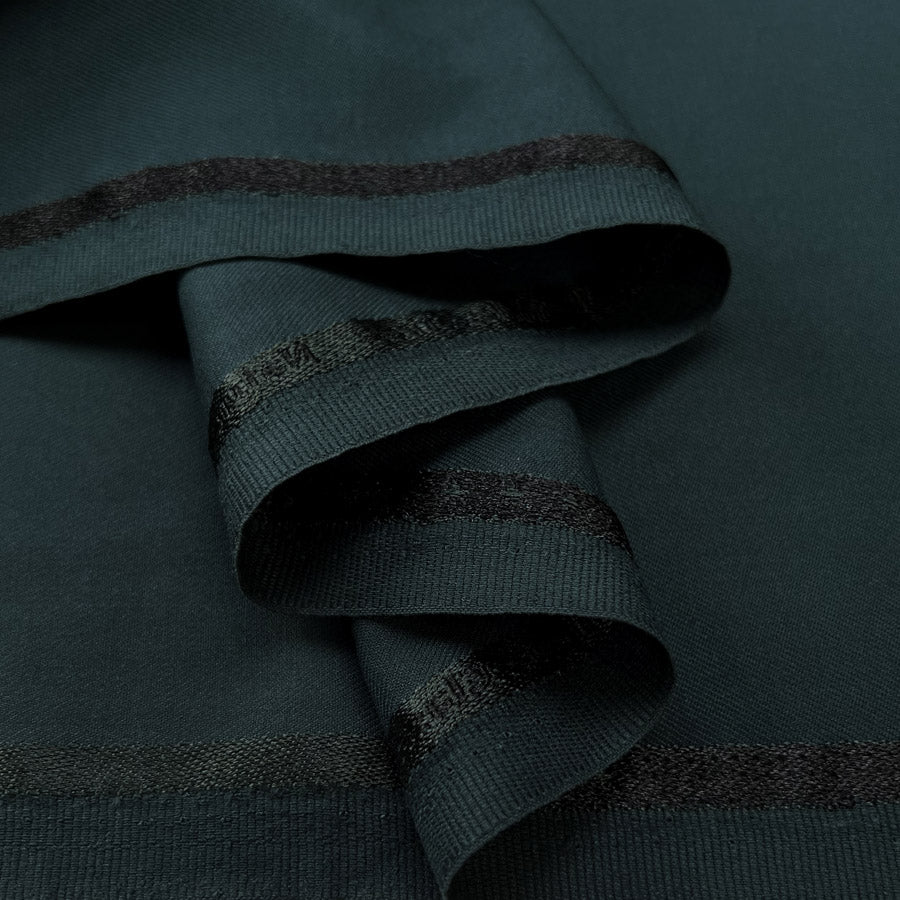 Draper - Organic Bamboo Blend Suiting - Dark Teal