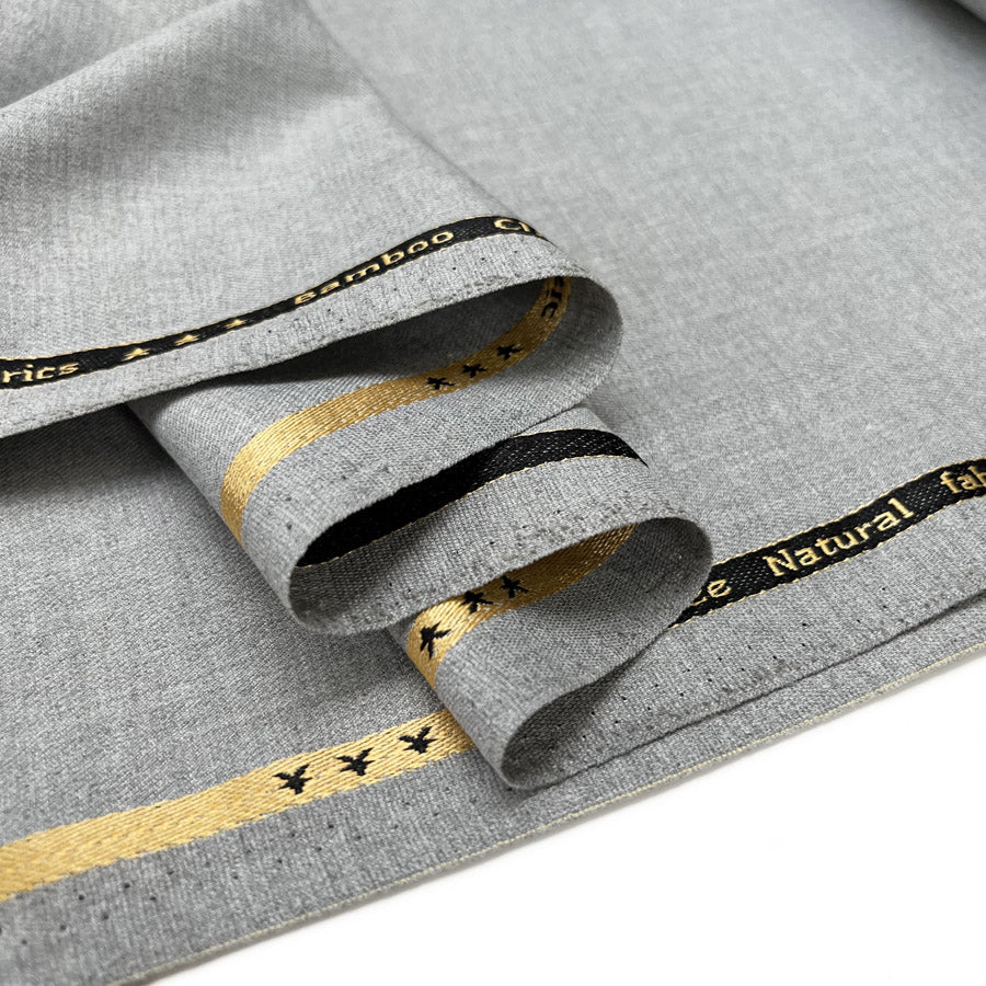 Draper - Organic Bamboo Blend Suiting - Grey