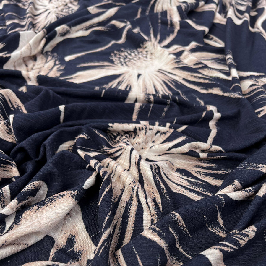 Viscose Jersey - Ebb & Flow