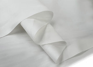 Egyptian Cotton Luxury Sheeting Ivory Soft Wide Width Bed Linen Fabric Fold