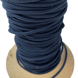 Elastic Round Cord - Navy (2.5mm)