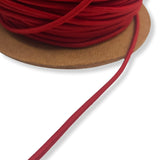 Elastic Round Cord - Red (4mm)