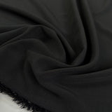 Elixir - Stretch Satin Backed Crepe - Black