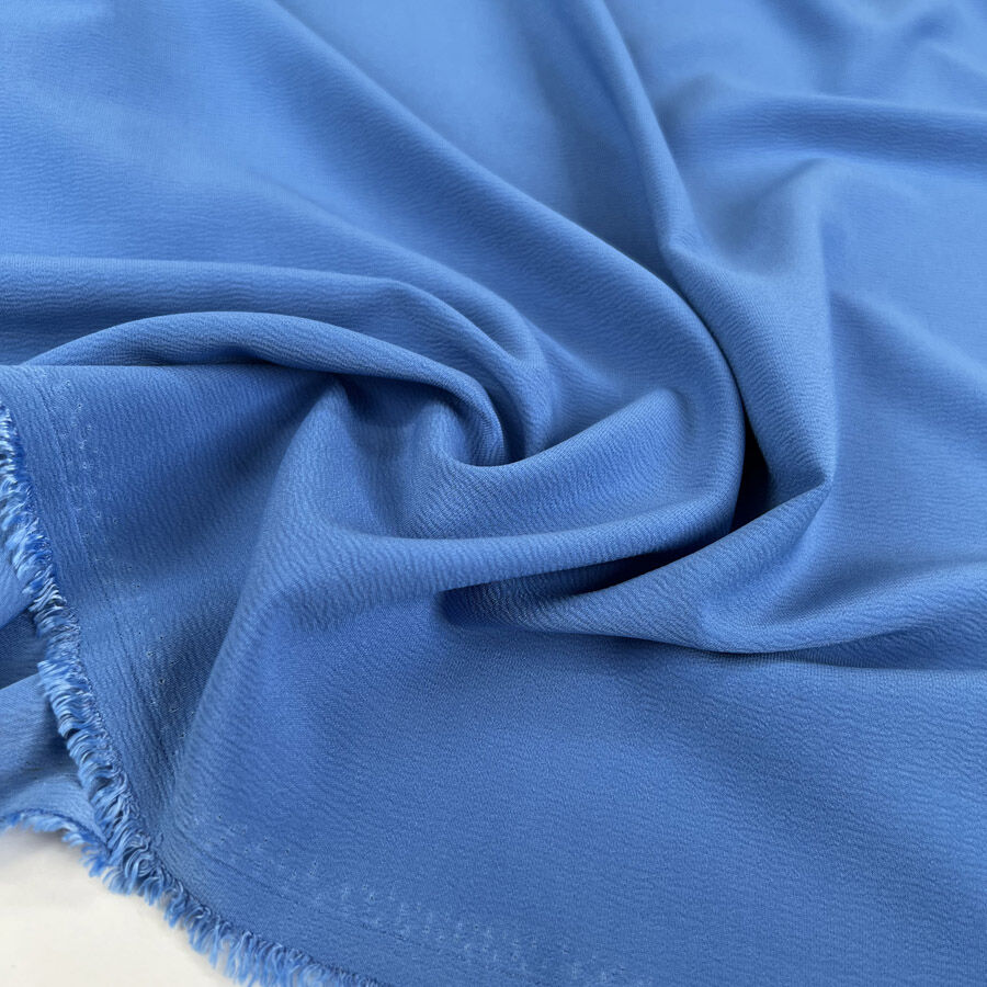 Elixir - Stretch Satin Backed Crepe - Bluebell