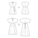 Closet Core Patterns - Elodie Wrap Dress Pattern