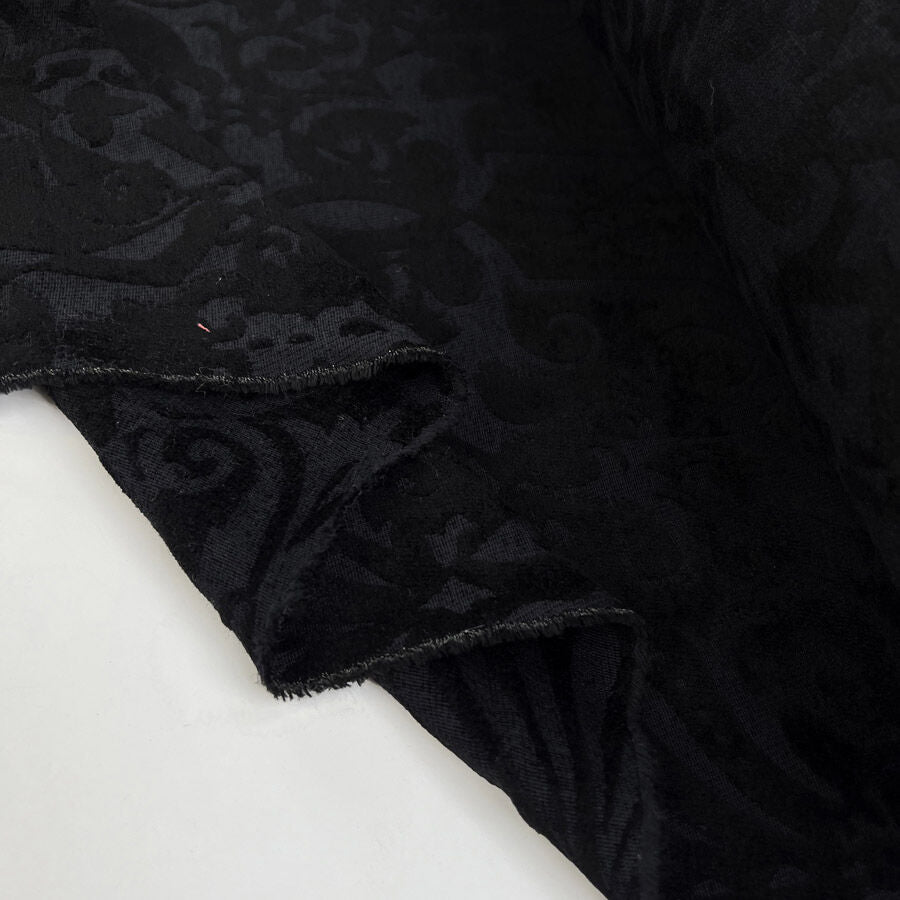 Embossed Velvet Swirl