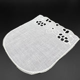 Embroidered Pocket - White