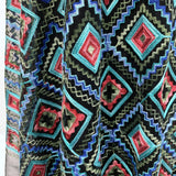 Embroidered Net - Geo