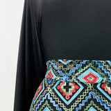 Embroidered Net - Geo