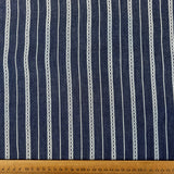 Embroidered Denim Chambray - Indy