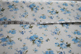 Poplin Print - English Rose - Blue