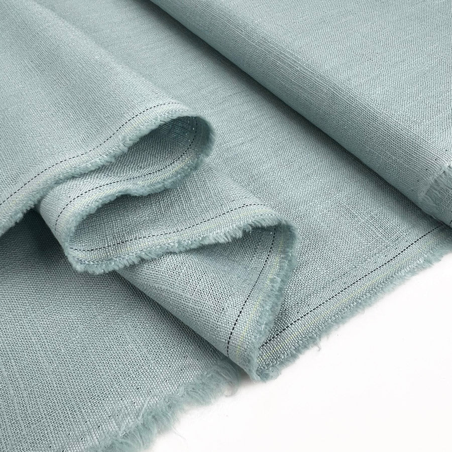 Remnant - Enigma Linen - Aqua (0.5m)