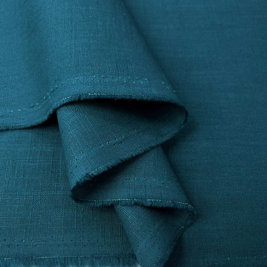 Enigma Linen - Dark Teal