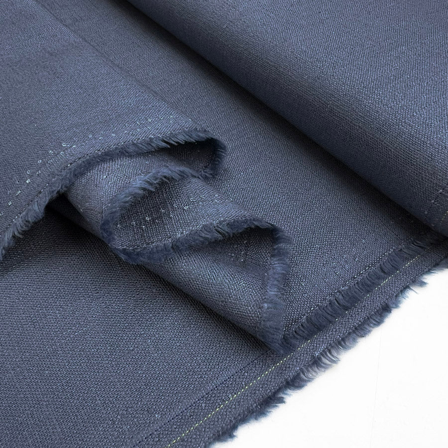 Remnant - Enigma Linen - Denim (1.3m)