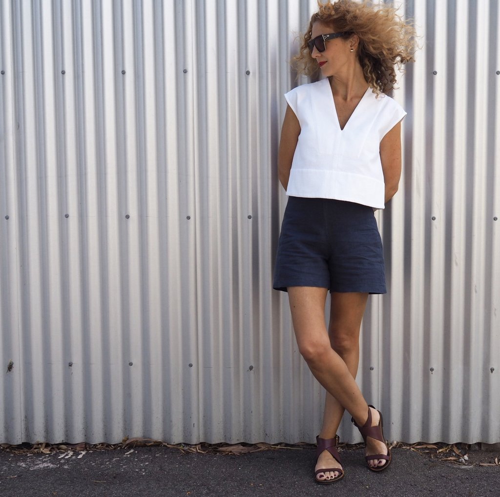 Tessuti - Esther Shorts Sewing Pattern (UK 6-16)