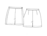 Tessuti - Esther Shorts Sewing Pattern (UK 6-16)