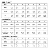 Tessuti - Evie Bias Skirt Sewing Pattern (UK 6-22)