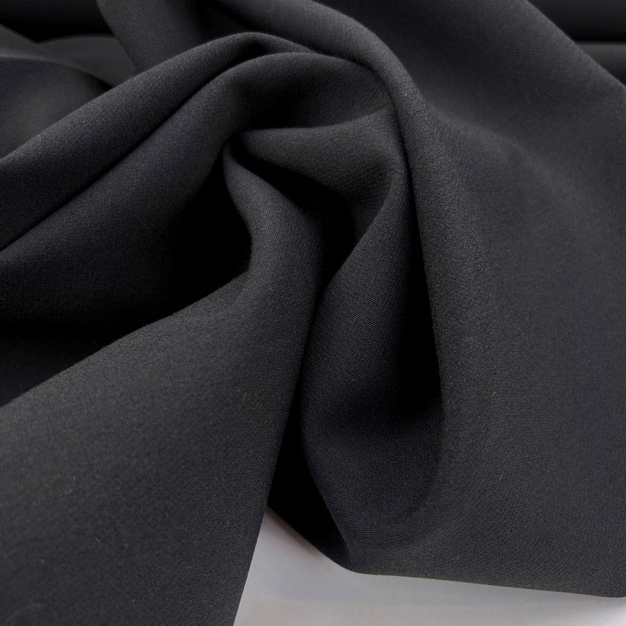 Superior Heavy Black Dress Fabric