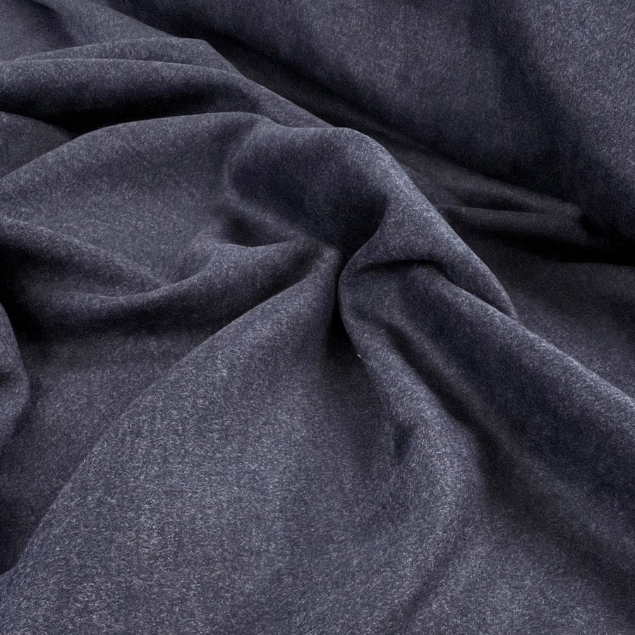 Faux Mohair Dressmaking Fabric Navy Blue Mystique