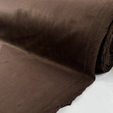 Stretch Faux Suede - Chocolate