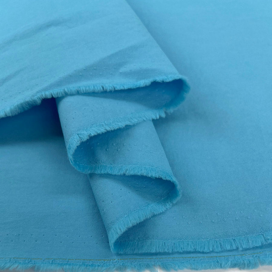 Fibre Mood - Stone Washed Combed Cotton - Aqua