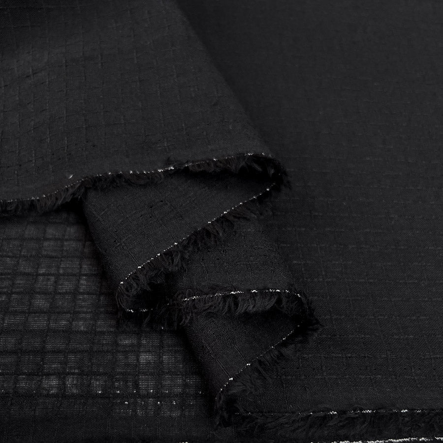 Fibre Mood - Dobby Check - Black