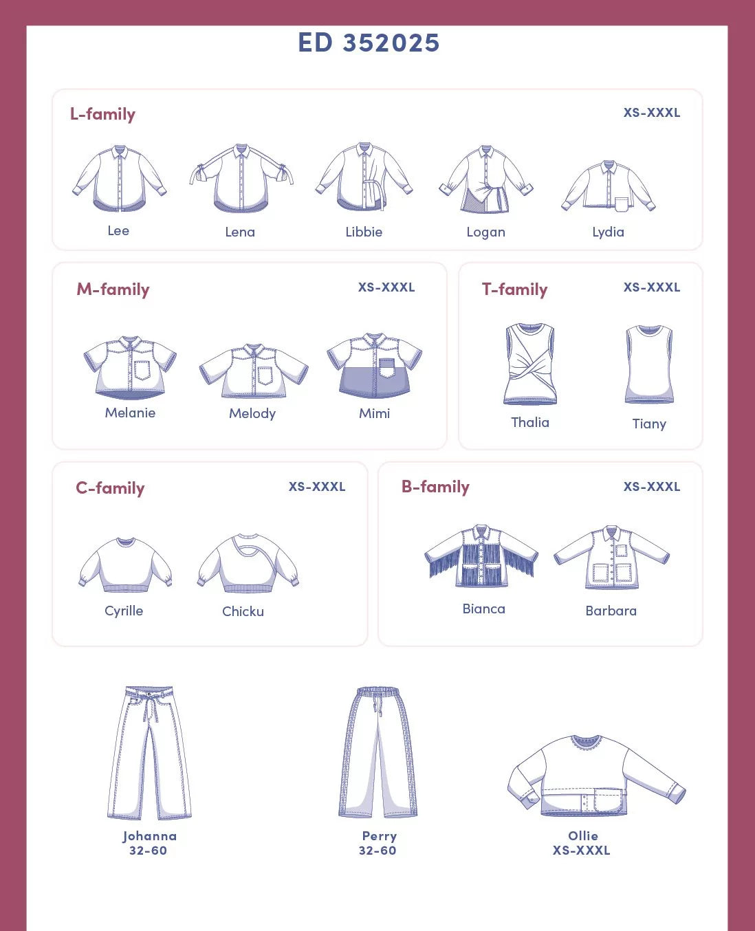 Fibre Mood Pattern Book 35 Illustrations