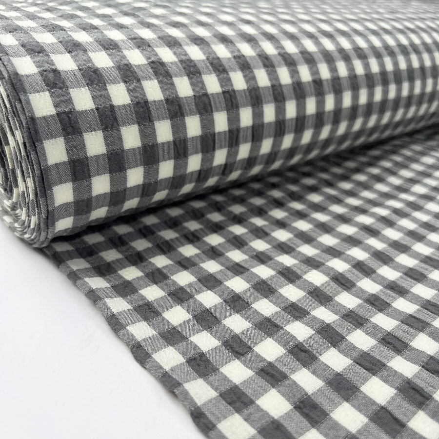 Fibre Mood - Seersucker Check - Cream