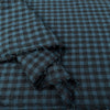 Fibre Mood - Seersucker Check - Teal